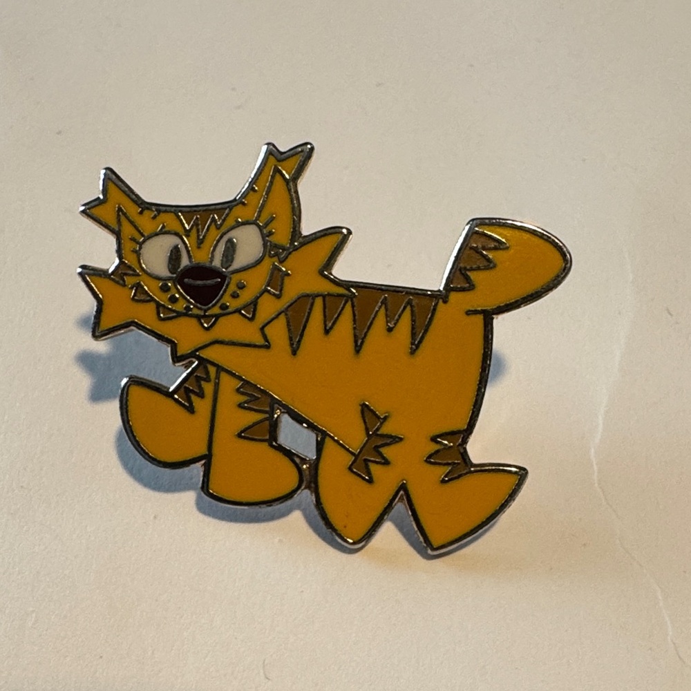 Orange Cat Disney  Pin